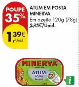 Pingo Doce Atum em posta minerva promoção