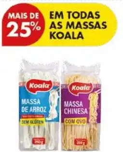 Pingo Doce Em todas as massas koala promoção