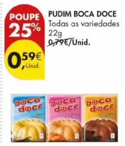 Pingo Doce Pudim boca doce promoção