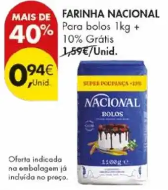 Pingo Doce Farinha nacional promoção