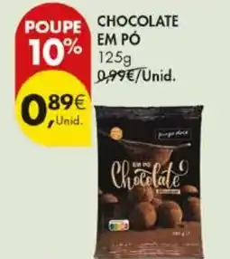 Pingo Doce Chocolate em po promoção