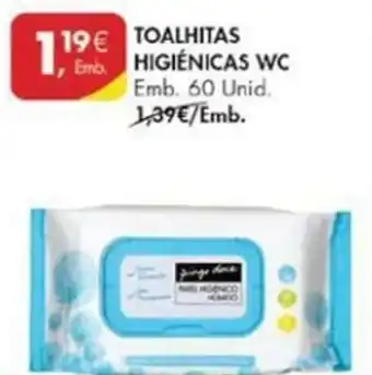 Toalhitas Higiénicas WC 60 unid