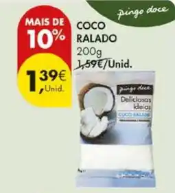 Pingo Doce Coco ralado promoção