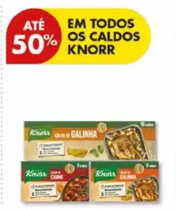 Pingo Doce Em todos os caldos knorr promoção