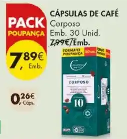 Pingo Doce Cápsulas de café promoção