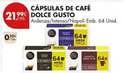 Pingo Doce Cápsulas de café dolce gusta promoção