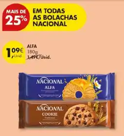Pingo Doce Nacional alfa promoção