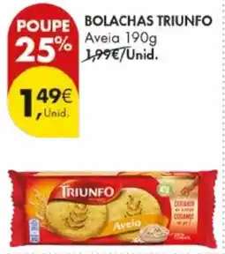 Pingo Doce Bolachas triunfo promoção
