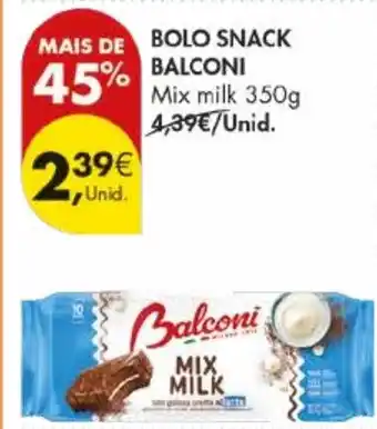 Pingo Doce Bolo snack balconi promoção