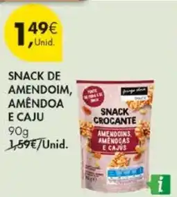 Pingo Doce Snack de amendoim, amendoa e caju promoção