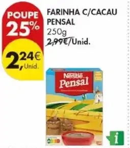 Pingo Doce Farinha c/cacau pensal promoção