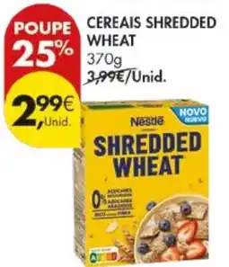 Pingo Doce Cereais shredded wheat promoção