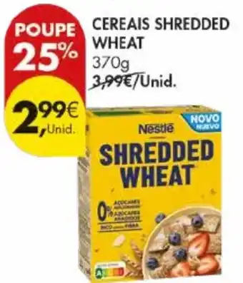 Pingo Doce Cereais shredded wheat promoção