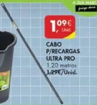 Pingo Doce Cabo p/Recargas Ultra Pro 1.20m promoção