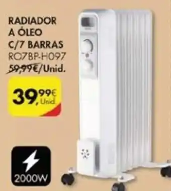 Radiador a Óleo c/7 Barras