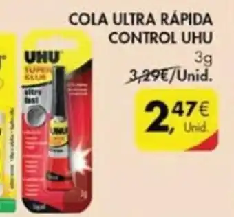 Cola Ultra Ráppida Control UHU 3g