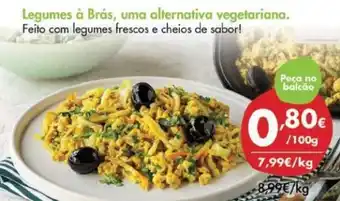 Pingo Doce Legumes à Brás, Uma Alternativa Vegetariano 100g promoção