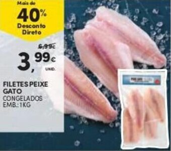 Continente Filetes Peixe Gato 1kg promoção