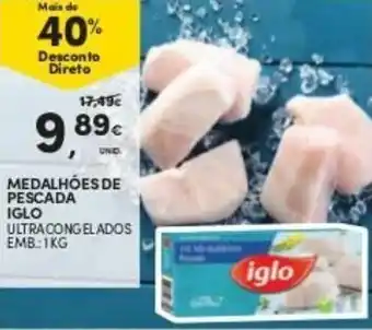 Medalhões de Pescada Iglo 1kg