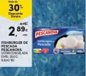 Fishburger de Pescada Pescanova 300g