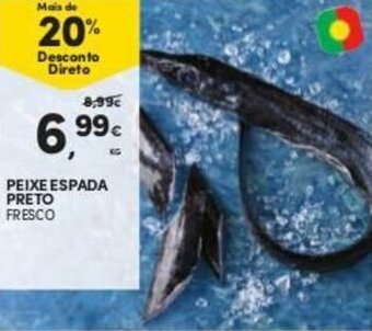 Continente Peixe Espada Preto promoção
