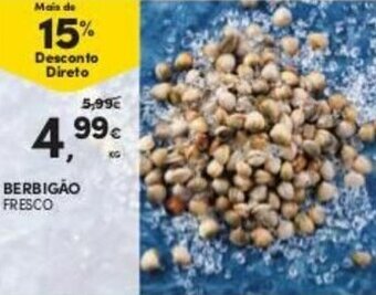 Continente Berbigão Fresco promoção
