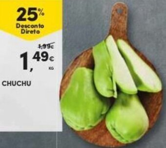 Continente Chuchu promoção