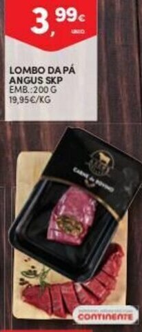 Lombo da Pá Angus SKP 200g
