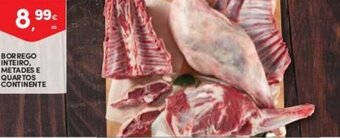 Borrego Inteiro, Metadés e Quartos Continente