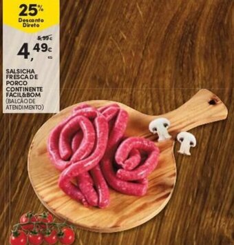 Continente Salsicha Fresca de Porco Continente Fácil & Bom promoção