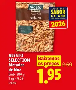 Lidl ALESTO SELECTION Metades de Noz promoção