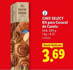 Lidl CHEF SELECT Kit para Caracol de Canela promoção