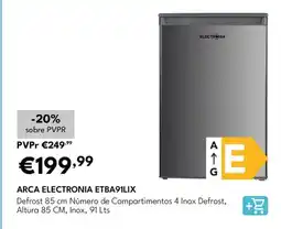 Radio Popular Arca electronia etba91lix promoção
