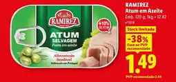 Lidl RAMIREZ Atum em Azeite promoção