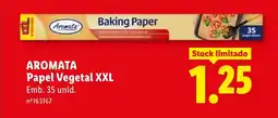Lidl AROMATA Papel Vegetal XXL promoção