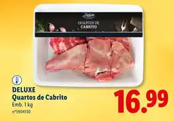 Lidl DELUXE Quartos de Cabrito promoção