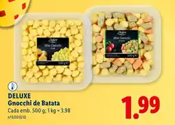 Lidl DELUXE Gnocchi de Batata Cada promoção