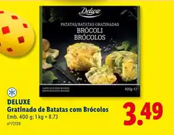Lidl DELUXE Gratinado de Batatas com Brócolos promoção