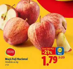 Lidl Maçã Fuji Nacional promoção