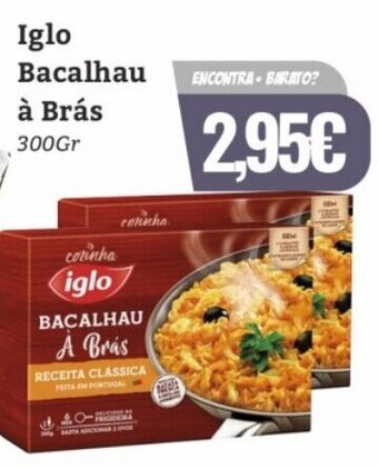 Iglo Bacalhau à Brás 300g
