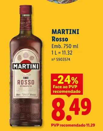 Lidl MARTINI Rosso promoção