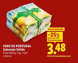 Lidl FENO DE PORTUGAL Sabonete Sólido promoção