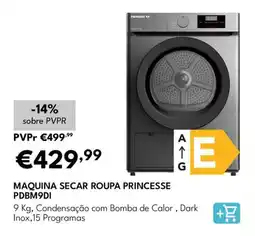 Radio Popular Maquina secar roupa princesse pdbm9di promoção