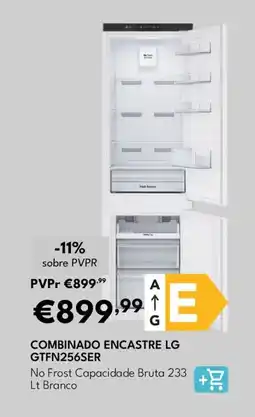 Radio Popular Combinado encastre LG GTFN256SER promoção