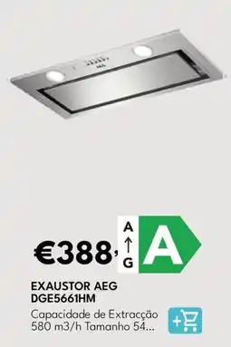 Radio Popular Exaustor aeg DGE5661HM promoção