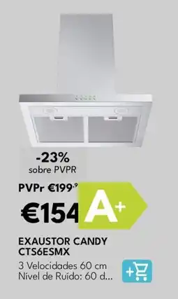 Radio Popular Exaustor candy CTS6ESMX promoção