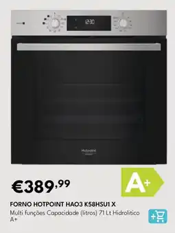 Radio Popular Forno hotpoint hao3 k58hsu1 x promoção