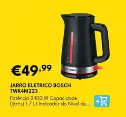 Radio Popular Jarro eletrico bosch TWK4M223 promoção