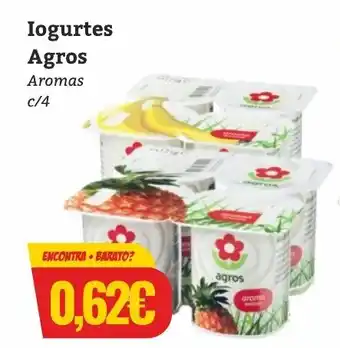 Iogurtes Agros Aromas c/4