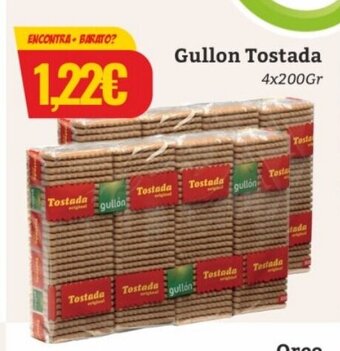 Belita Gullon Tostada 4x200g promoção